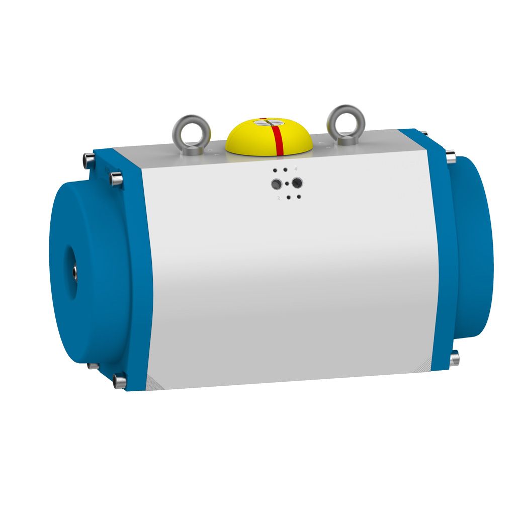 210er GT Schwenkantrieb - Federkraft öffnend, Bohrbild F14, einseitige Endlageneinstellung, Ritzel NP36, CCW-C