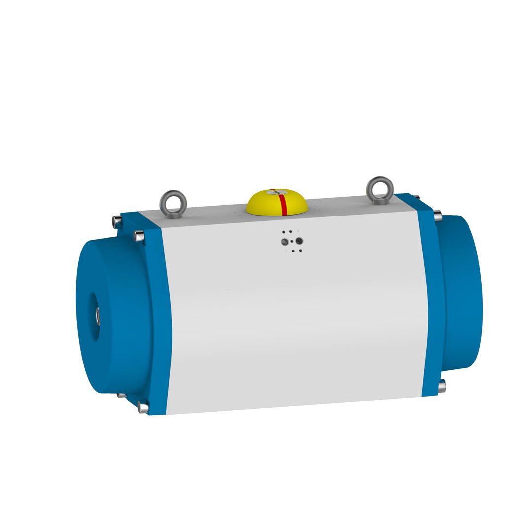 254er GT Schwenkantrieb - Doppeltwirkung, Bohrbild F16, einseitige Endlageneinstellung, Ritzel NP46, CW-A