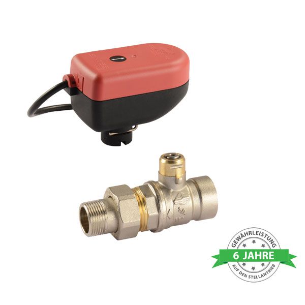 Comparato - Kugelhahn elektrisch - Sintesi, 2-Wege 1 M/F, DN25, PN16, 230V