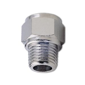 Gewindevergrößerung mit BSPT-Außengewinde und BSPP-Innengewinde