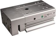 SMC Pneumatik - 13-MXS, Kompaktschlitten, doppeltwirkend, Reinraumausführung, 12, 20, ohne Einstellung, Standard-Druckluftanschluss, ohne Signalgeber