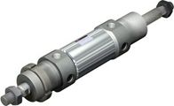SMC Pneumatik - C(D)76W, Druckluftzylinder, doppeltwirkend, durchgehende Kolbenstange, 32, 200, Elastische Endlagendämpfung, Ohne Faltenbalg, (Bandmontage), ohne Signalgeber, (1 Stk.), Standard