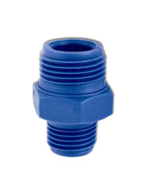 Doppelnippel reduziert mit BSPT-Gewinde