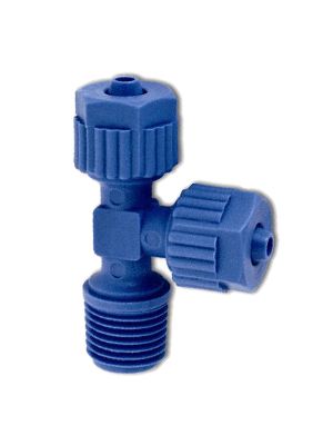 T-Schnellanschlussverbinder seitlich mit BSPT-Außengewinde