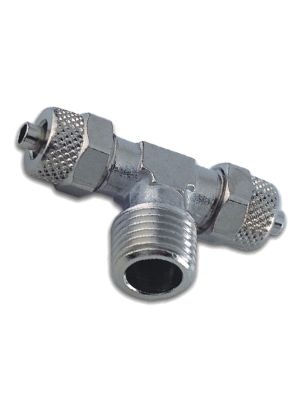 T-Schnellanschlussverbinder mit BSPT-Außengewinde