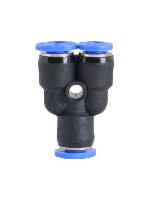 Kompakter reduzierter Y-Steckanschlussverbinder