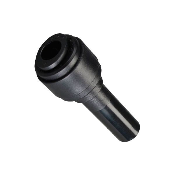 Gerader Steckanschluss POM, Push-In, O.D. Schlauch 8mm, I.D. Schlauch 8mm, schwarz