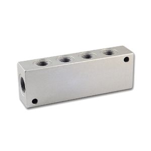 Verteilerblock aus Aluminium