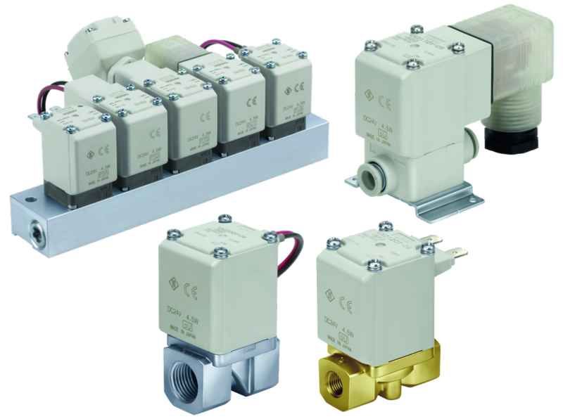 SMC Pneumatik - Direkt betätigtes 2/2-Wege-Elektromagnetventil [VX2]