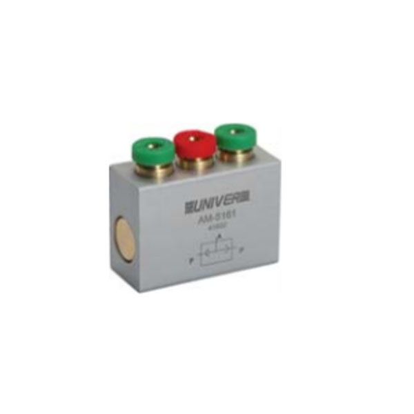 Univer - Ventile für Signalverarbeitung Zweidruckventile UND - Schnellsteckanschlüsse Ø 4x2
