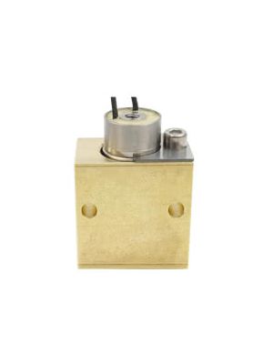 Montageblock Ø15mm für Mikroventile aus Alu Eloxiert - G1/8