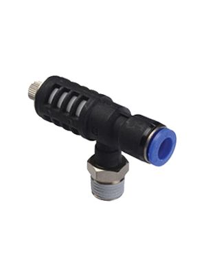 Durchflussregler mit automatischem, geräuscharmem Schnellauslassventil und BSPT-Gewinde