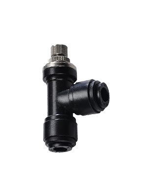 Winkel-Durchflussregler